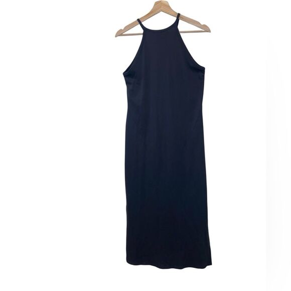 JOIE Agna B Midi Cotton Dress in Caviar - Picture 6 of 8